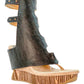 Reversible Wedge Shoe Black/ Tan