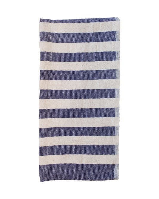 Indigo Stripe Hand Towel