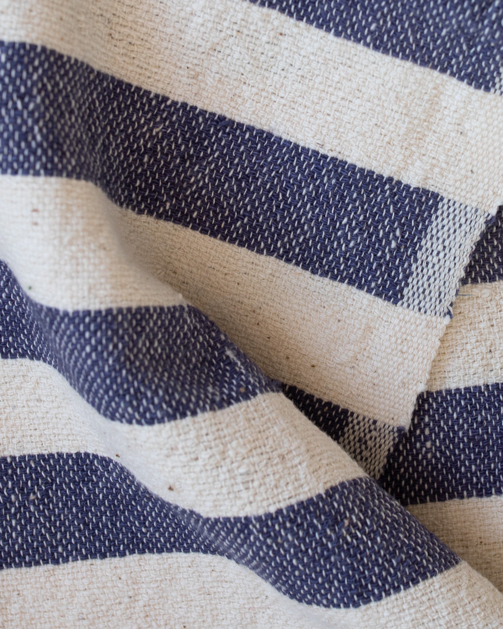 Indigo Stripe Hand Towel