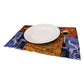 Quilted Printed Batik Placemat Set, Patchwork Edition (Set of 2)