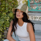Summer Bucket Hat - Matcha Green Stripe