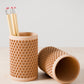 Modern Honeycomb Pencil Holder