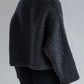 MOMO HANDKNIT CARDIGAN - CHARCOAL