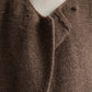 MOMO HANDKNIT CARDIGAN- SADDLE
