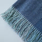 MONO STRIPE THROW - DENIM
