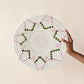 Mosaic Sunburst Wall Basket