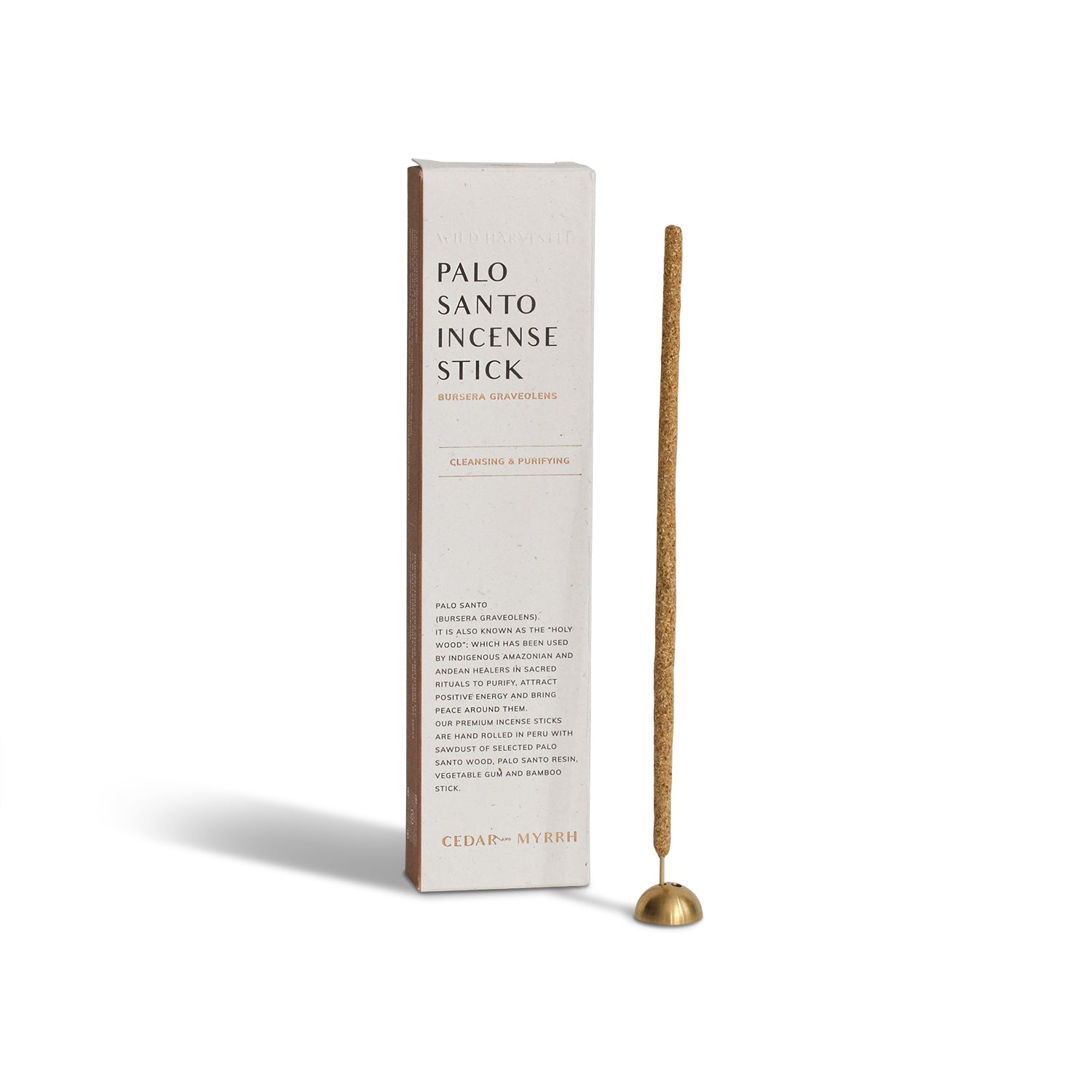 Palo Santo Incense Sticks – 7 Hand-Rolled Sticks from Peru