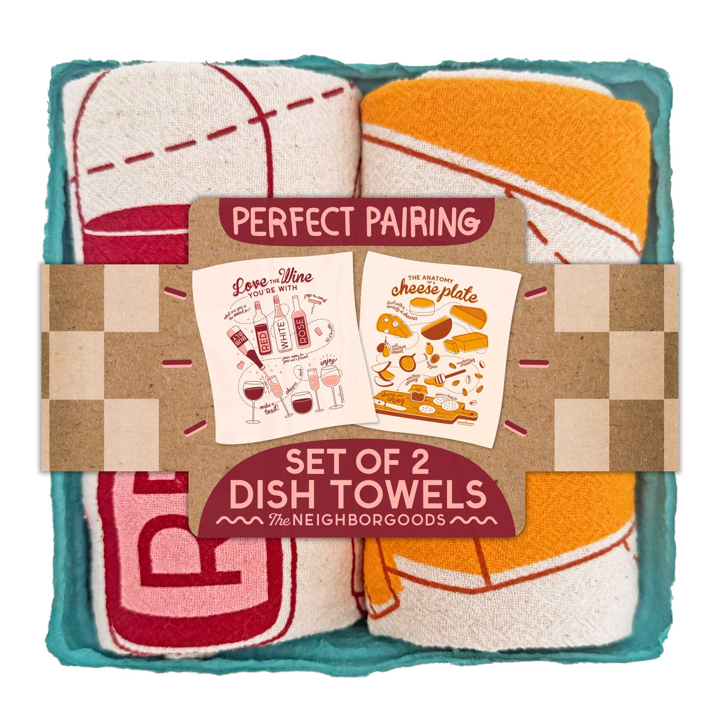 Perfect Pairing - Dish Towel Set of 2