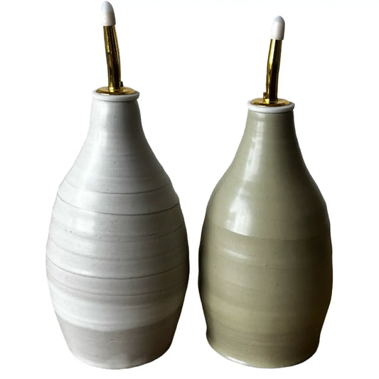 Palo Santo Ceramic Oil Cruet