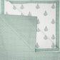 Fine Cotton Quilted and Reversible Double Bed Cover