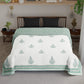 Fine Cotton Quilted and Reversible Double Bed Cover