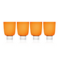 Romantic Stemless Wine Glasses