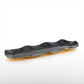 Ruffled Long Trays Graphite - In Stock