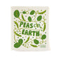 Peas Dish Towel + Sponge Cloth Gift Set