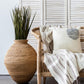 African Statement Buhera Woven Cane Floor Basket