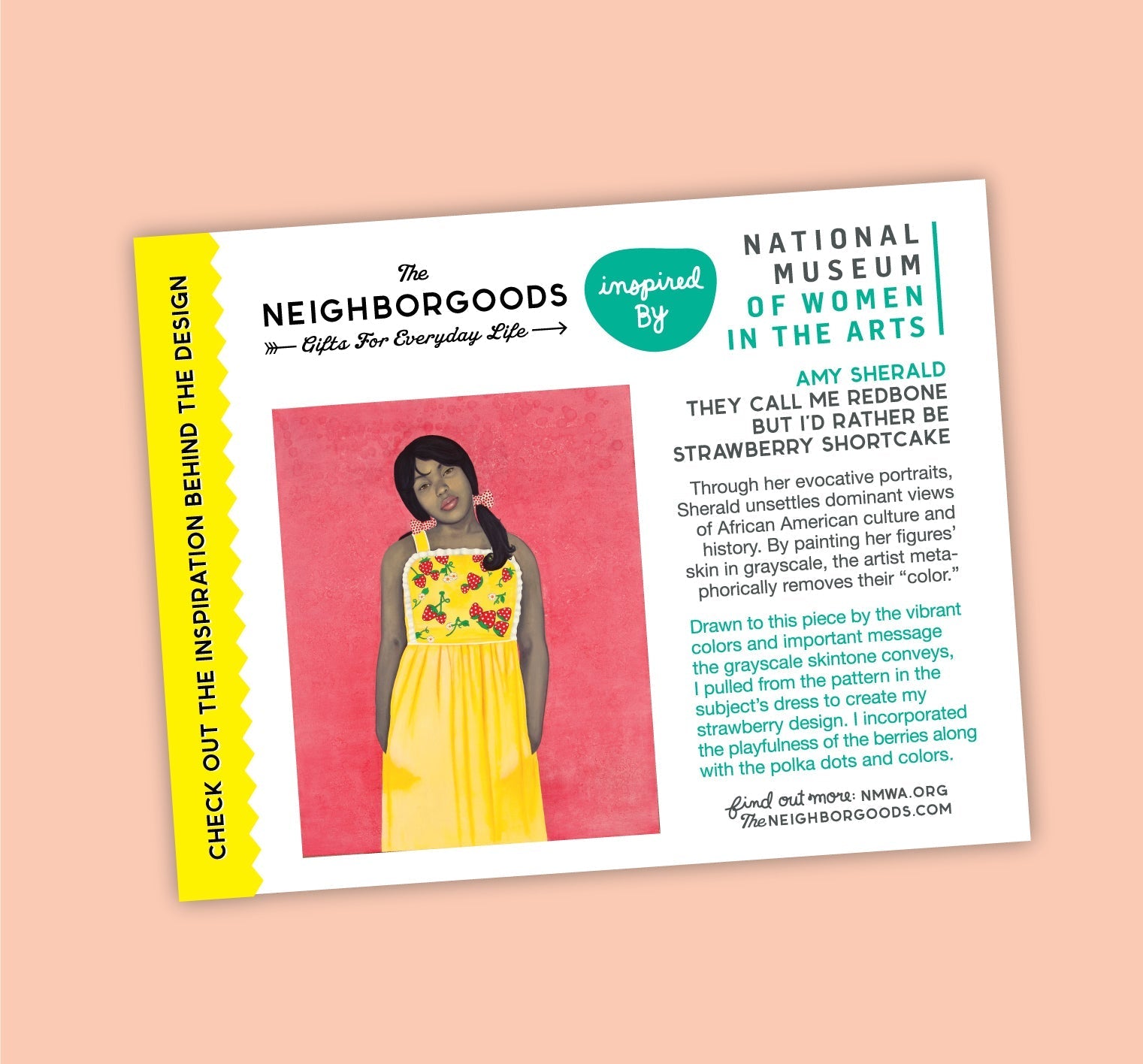 NMWA Strawberry Card