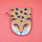Organic Cotton Leopard Oven Mitt