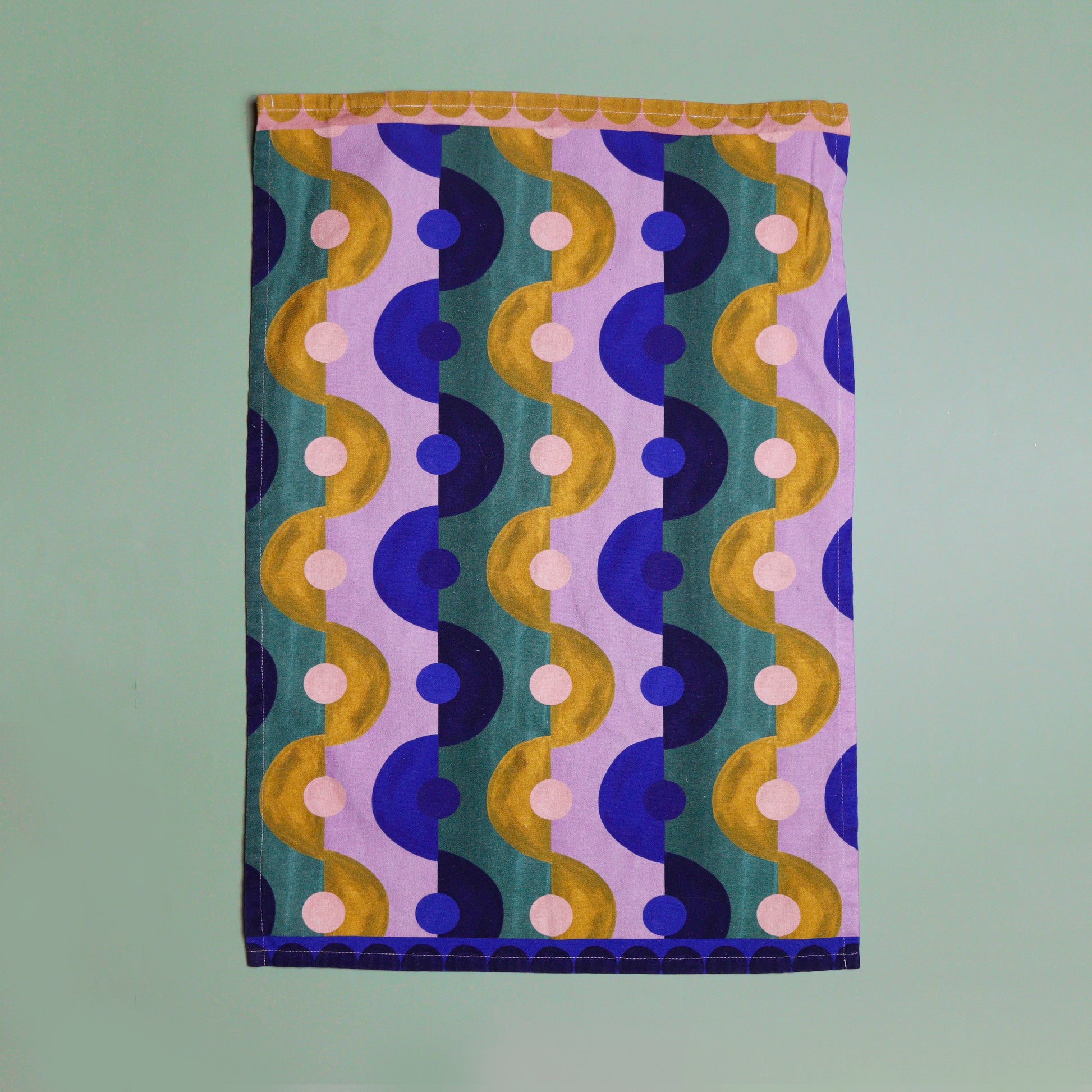 Geo Organic Tea Towel