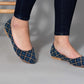 Yasmin Flat - Sapphire Blue