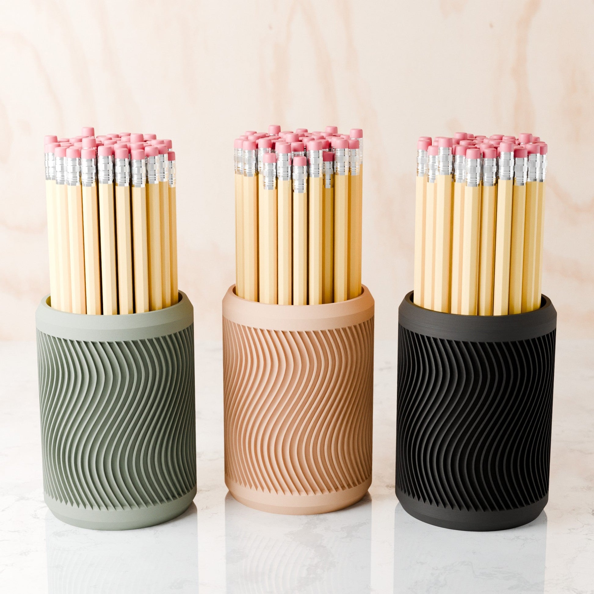 Tidal Pencil Holder