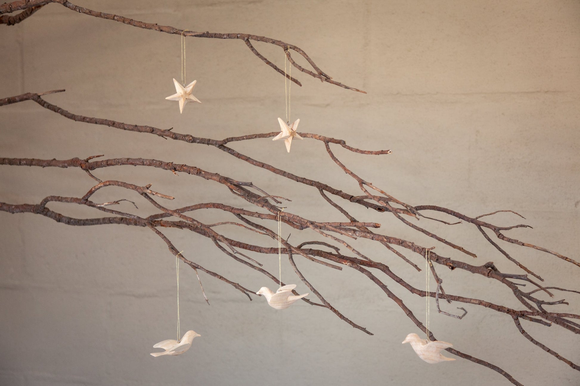 Wooden Sunbird Ornament