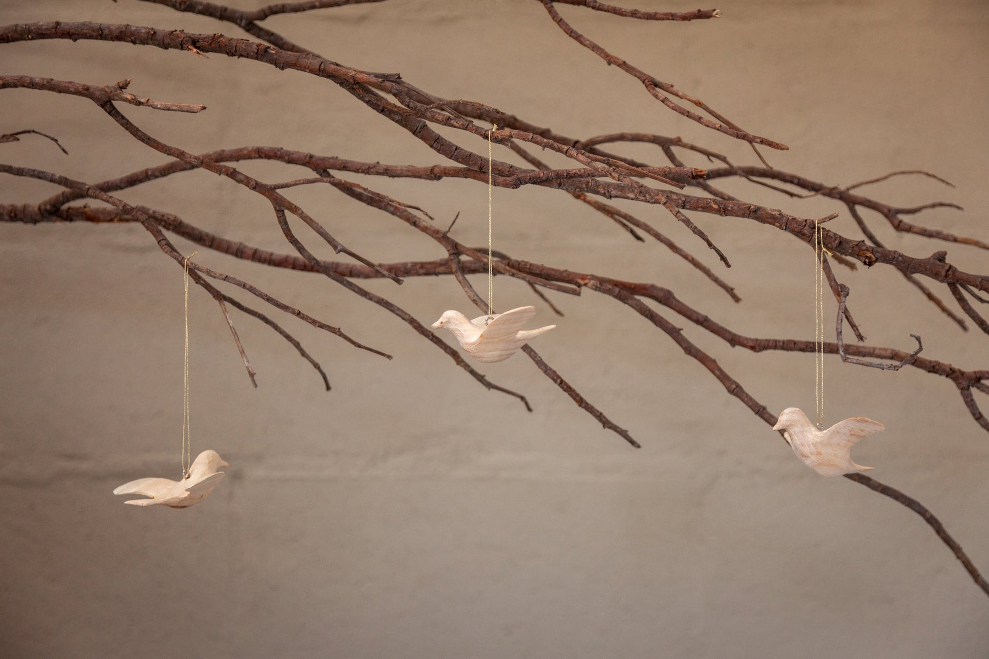 Wooden Sunbird Ornament