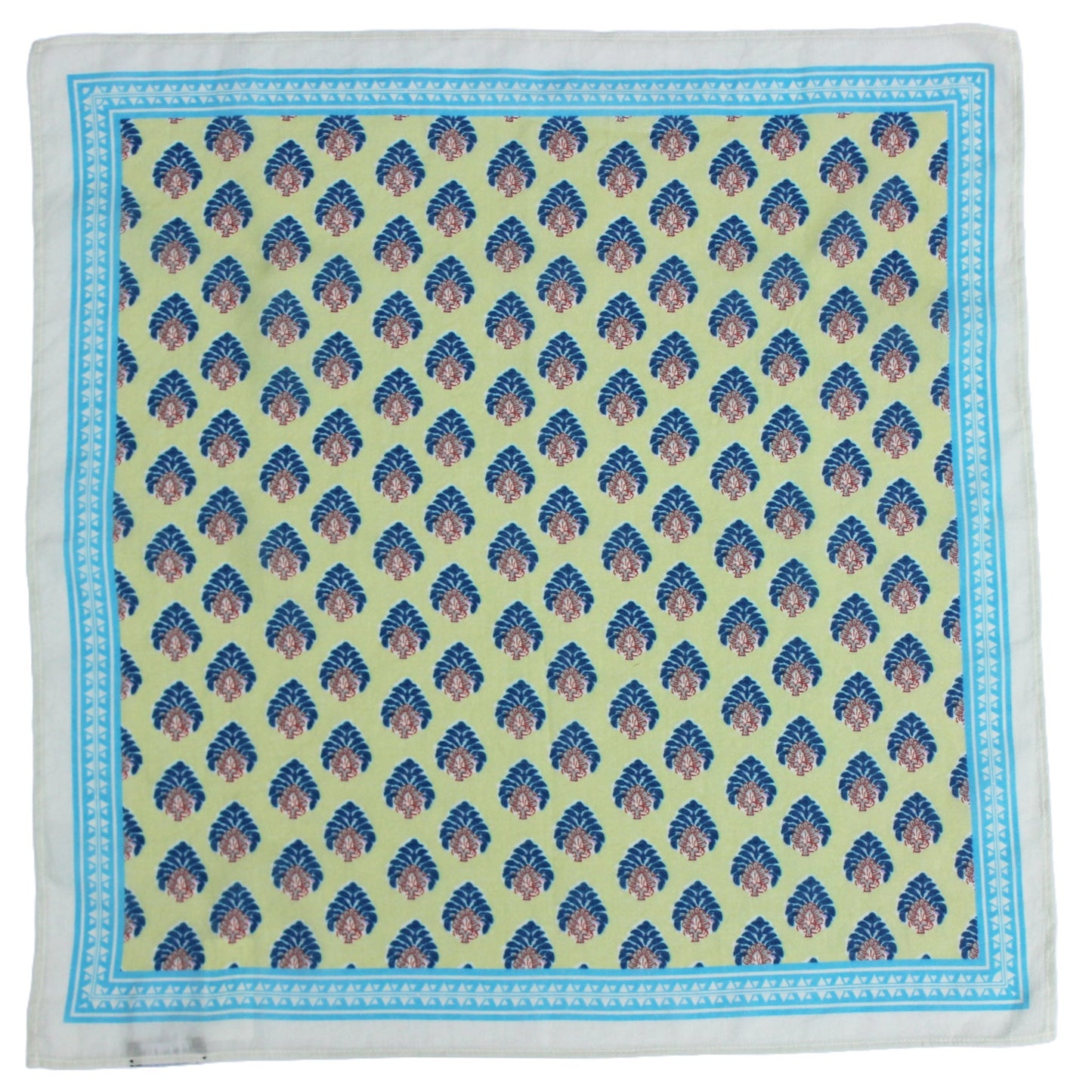 Cabana Palm Cotton Bandana - Pomelo
