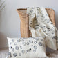 Waterlily Oversized Merino Wool Lumbar Throw Pillow