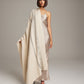 Wide Diagonal Alpaca Wrap