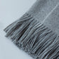 WINDOWPANE THROW - GREY