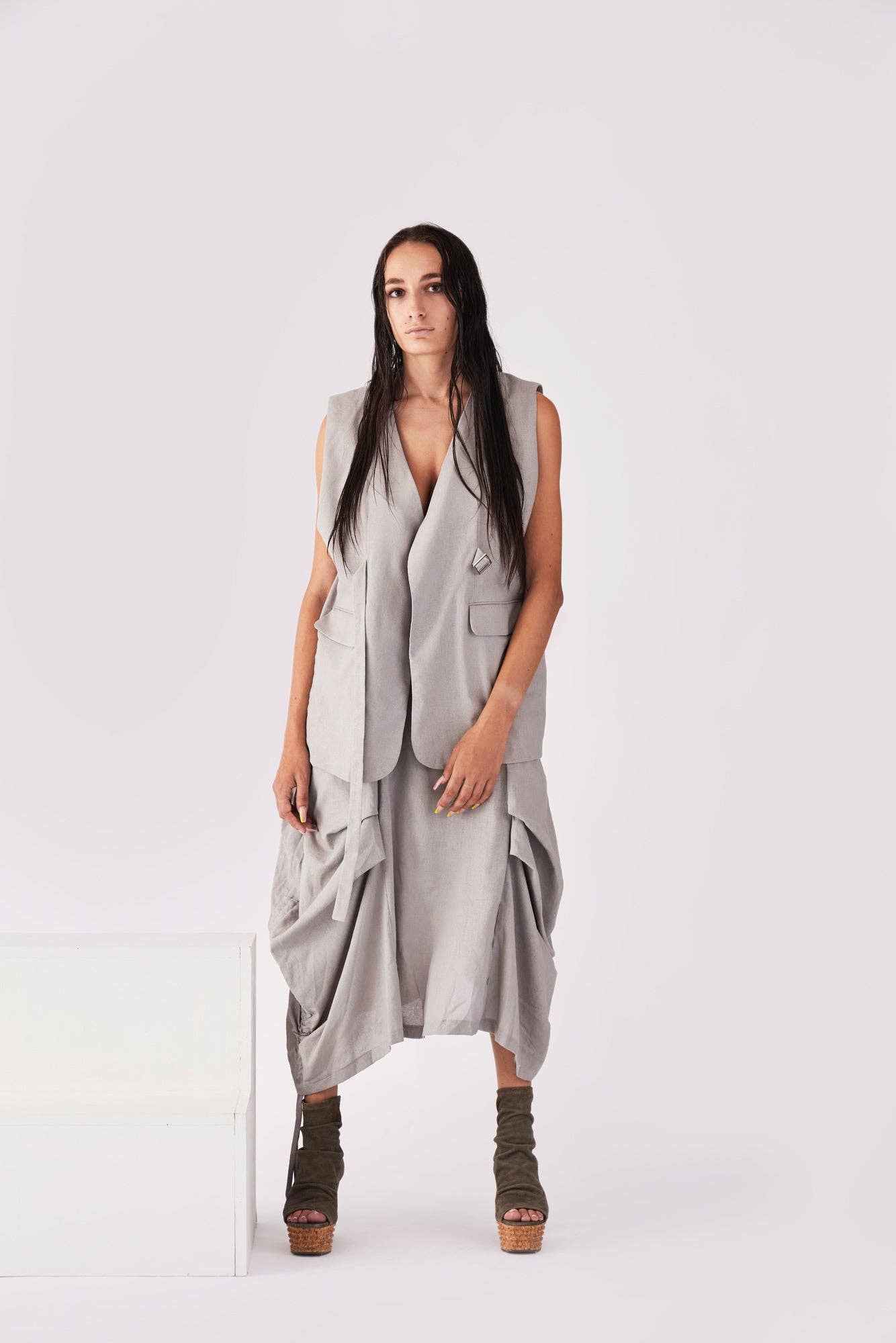 XCONCEPT - LACE VEST POSH