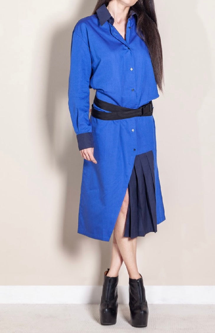 Chemise Blue Dress - Italy