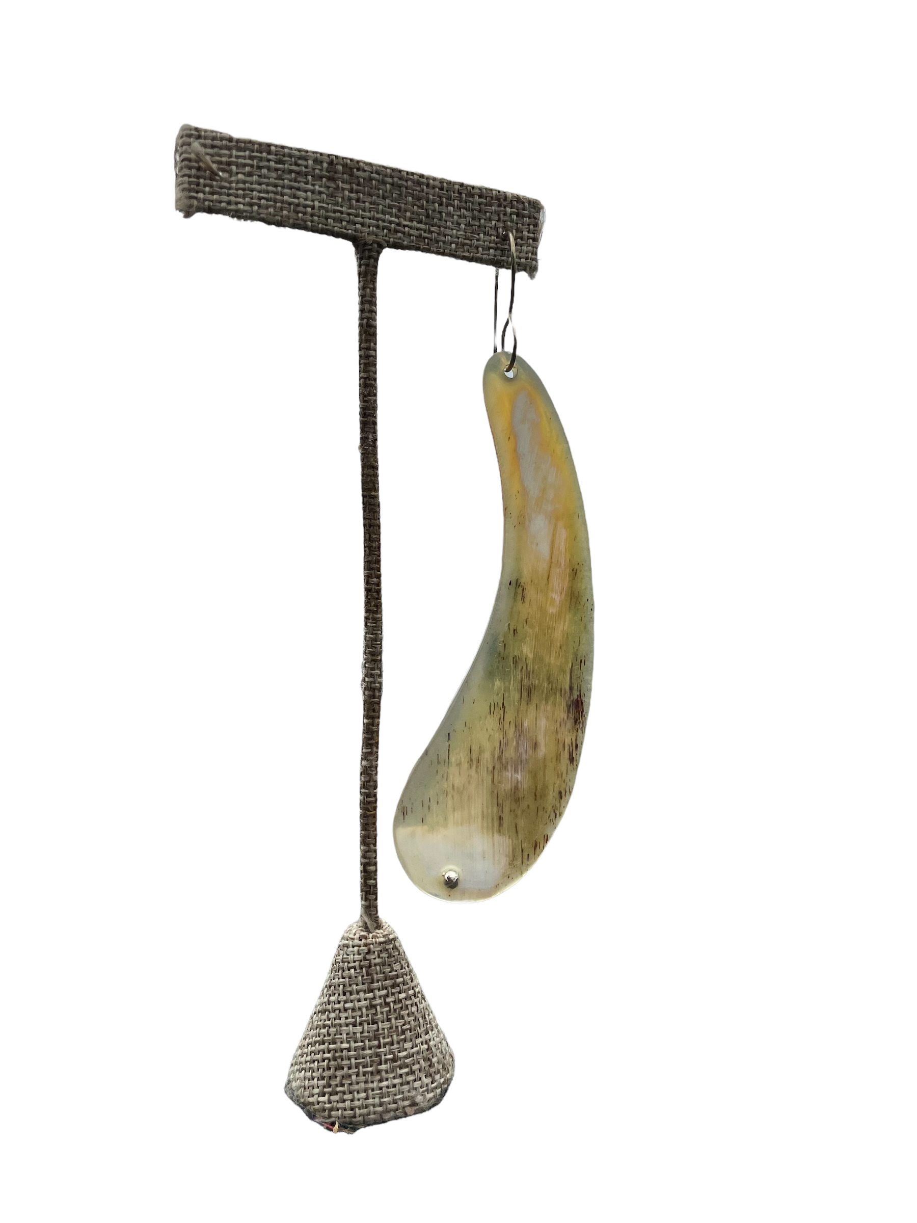 Large Teardrop Single Earring  - Vietnam
