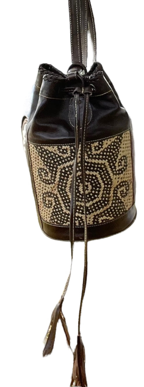 Rattan Slingback  Backpack Bali