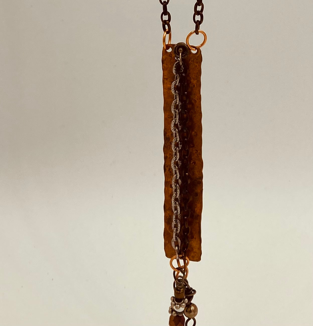 Copper Drop Chain Pendant New Mexico