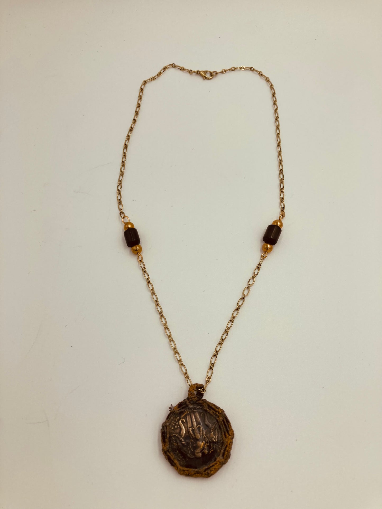 Antique Coin Necklace   (One- of- a- kind)