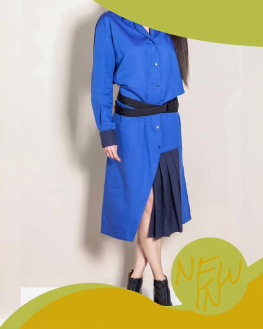 Chemise Blue Dress - Italy
